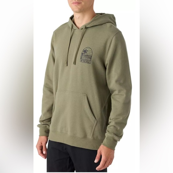 O'Neill Fifty Two Pullover Hoodie – Deep Green Size: Large | New With Tags - Picture 1 of 4
